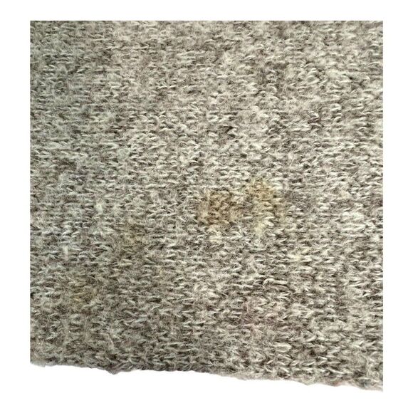 Vtg Lacoste Gray Little Gator Zod Lacoste For Her Tri-Blend Women's Scarf 48X8” - Picture 4 of 7